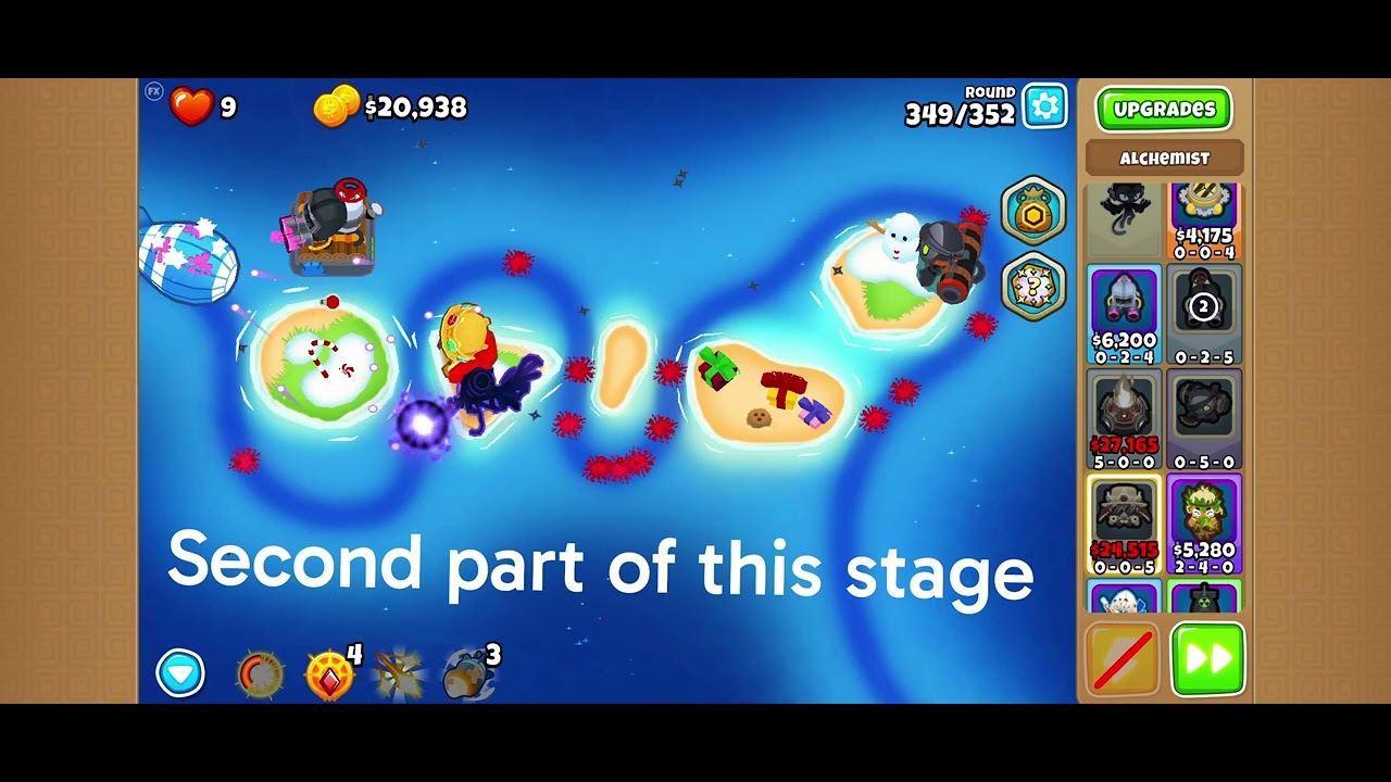 BTD6 Rogue Legends - Stage 68 - Rounds 342-352 Part 2
