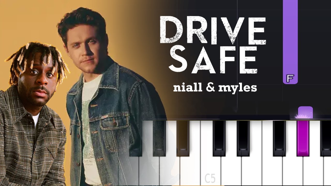Myles Smith, Niall Horan - Drive Safe (Piano Tutorial)