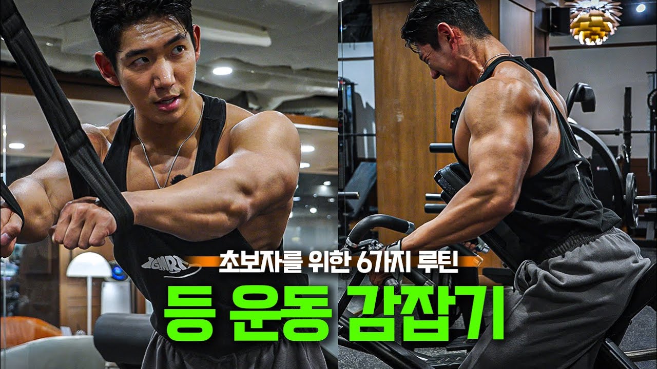 등 운동이 어려운 사람들을 위한 6가지 루틴 | 감잡기 Ep.1
