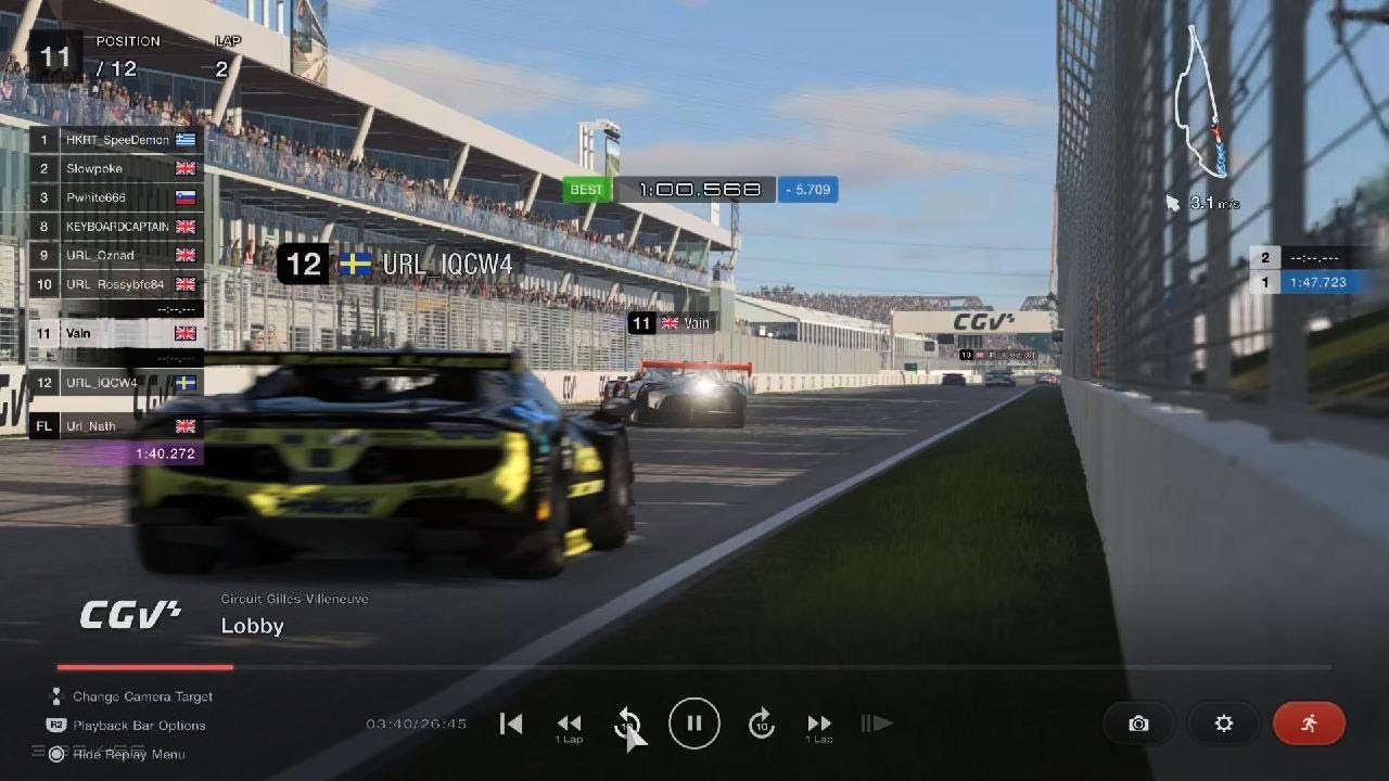 URL Ultimate Racing League Manufacturers Cup Round 5 Race 2 CGV
