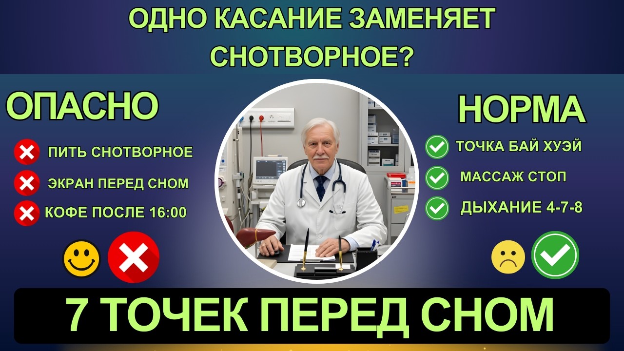 Активное долголетие: Сделайте Эти 8 Вечерних Привычек — И Бессонница Уйдёт Без Таблеток
