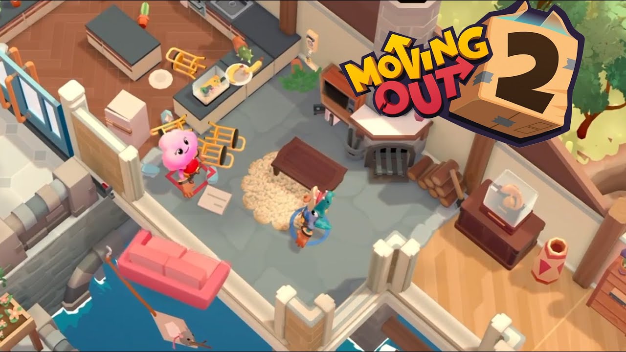 Moving Out 2 Game Chalet la Faye 5 Star Break all the windows Keep your flamingo clean Cuckoo to you