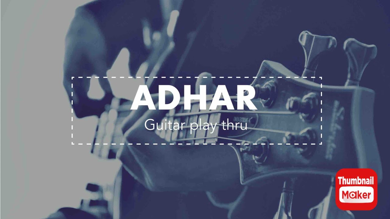 ADHAR (ALBATROSS NEPAL) guitar play thru/guitar tutorial