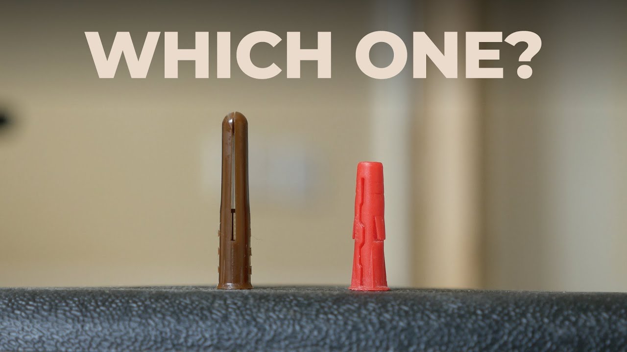 Which Rawl Plug (Wall Plug) To Your Use in Brick - Kev the Builder