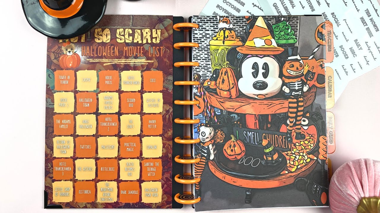 Daily Grind Planner Set Up 🎃