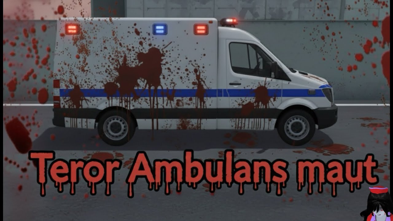 HANTU AMBULANS PENCARI KORBAN | CERITA HANTU SAKURA SCHOOL SIMULATOR 