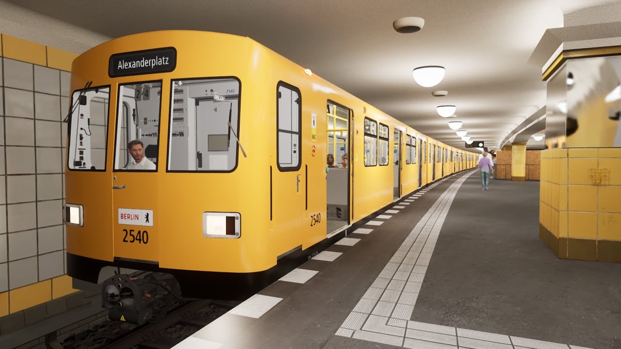 SubwaySim 2 | Führerstandsmitfahrt | BVG F76E x3 | U8 Schichtübernahme ab Kottbusser Tor