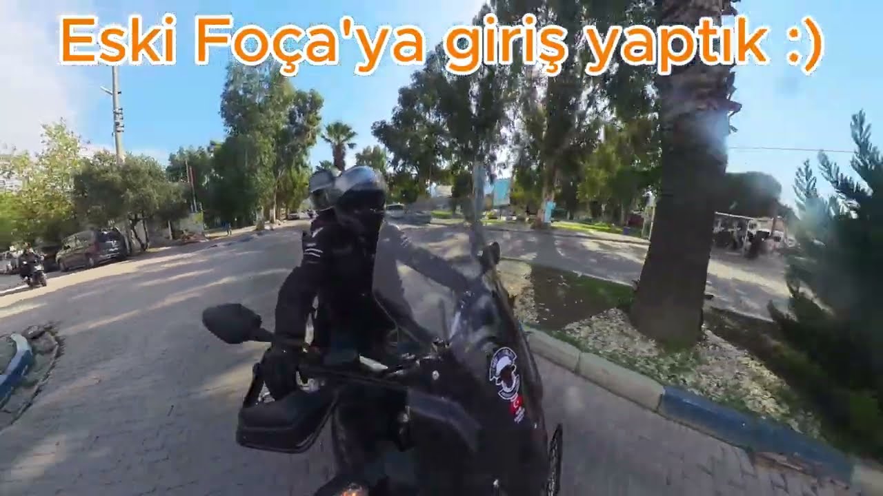 Ayvalık'tan Foça'ya sürdük.