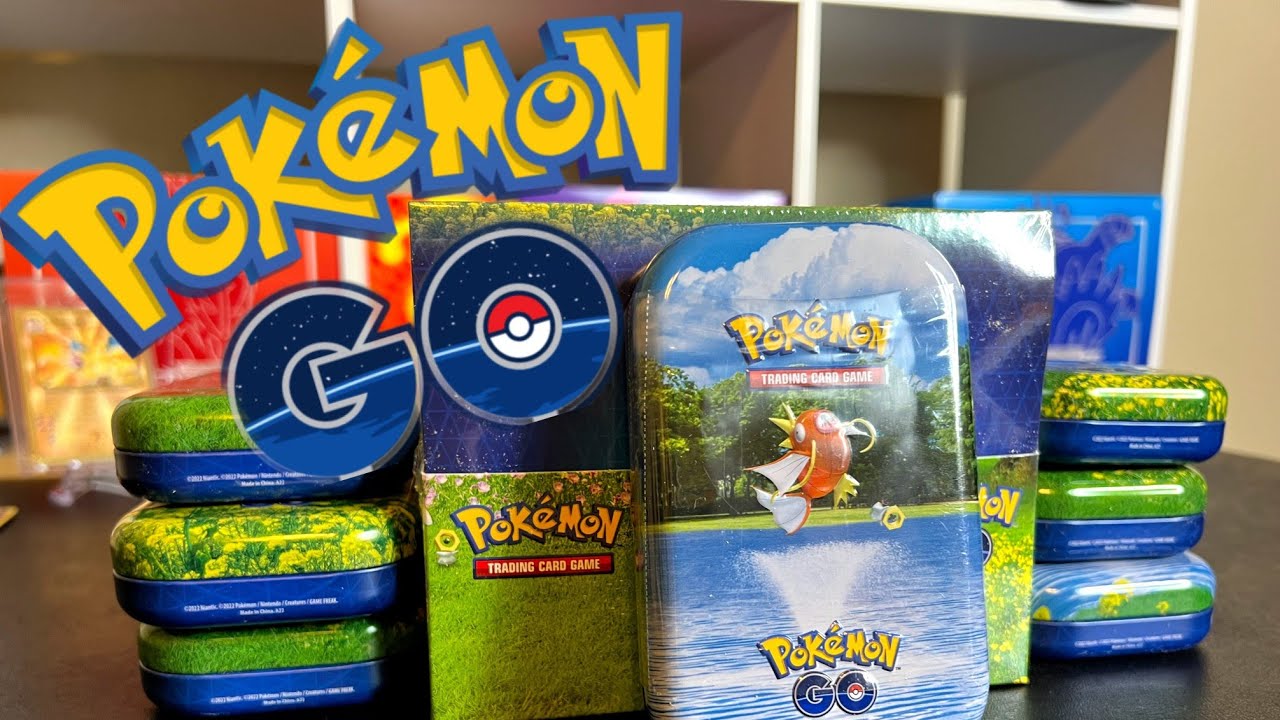HUGE Pokemon GO Mini Tin Opening! *I packed a chase card!