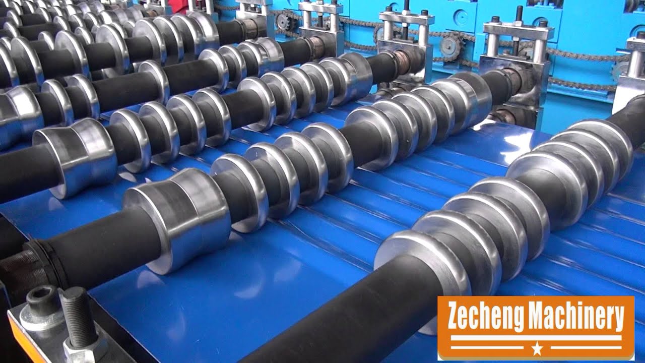 Corrugated roll  forming machine