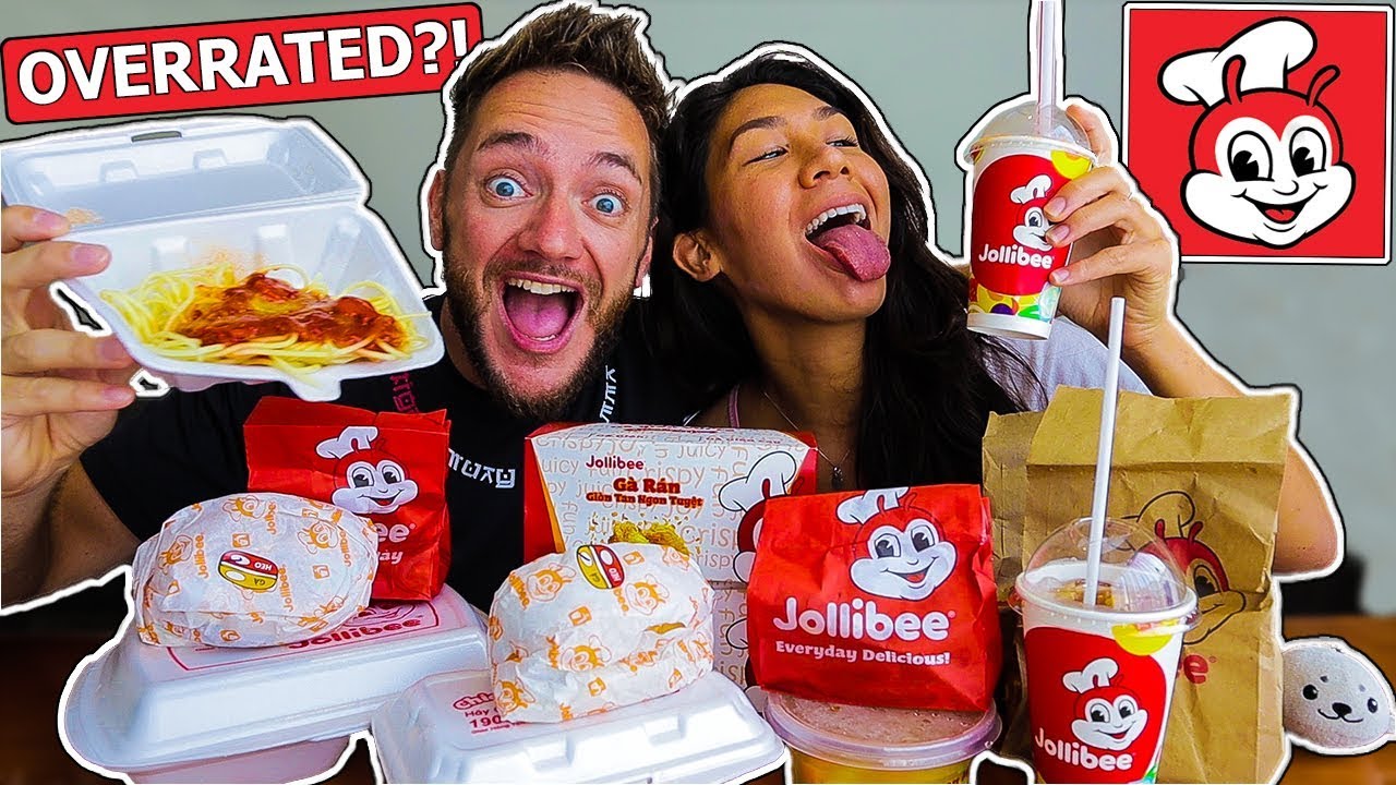 We Try JOLLIBEE for the FIRST TIME in VIETNAM!