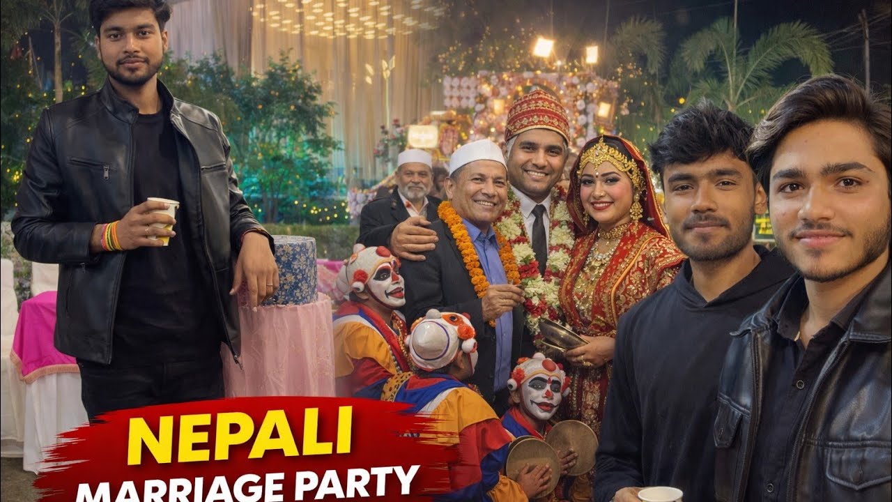 Next level dance in Nepali marriage party !! Daily vlog // Lucknow vlog 