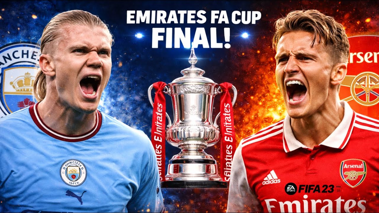 FIFA 23 - Manchester City vs Arsenal | FA Cup Final [4K60]