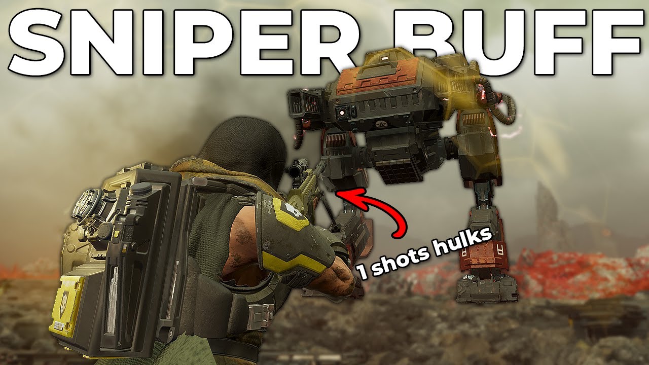 Helldivers 2 – Снайперская стрельба с AMR ещё никогда не была такой эффективной (соло, уровень сл...