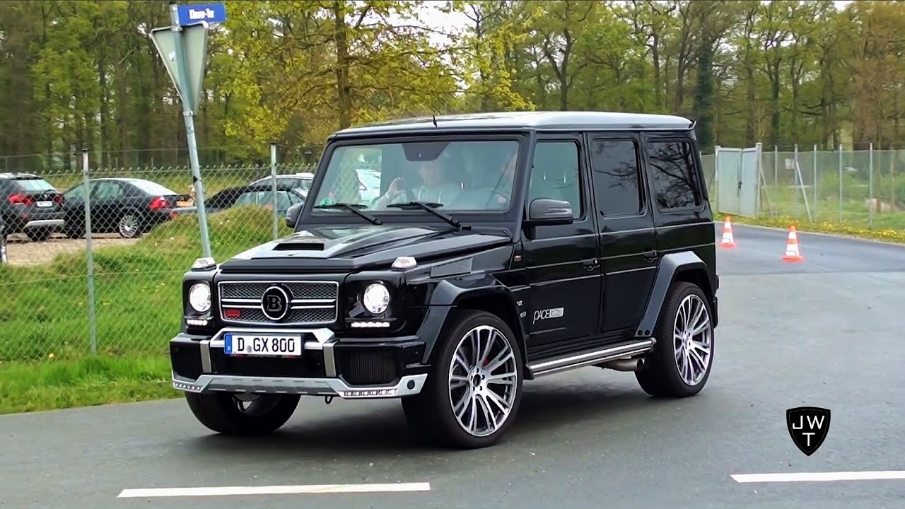 800HP 2013 Mercedes-Benz BRABUS G65 AMG Widestar Acceleration SOUNDS!