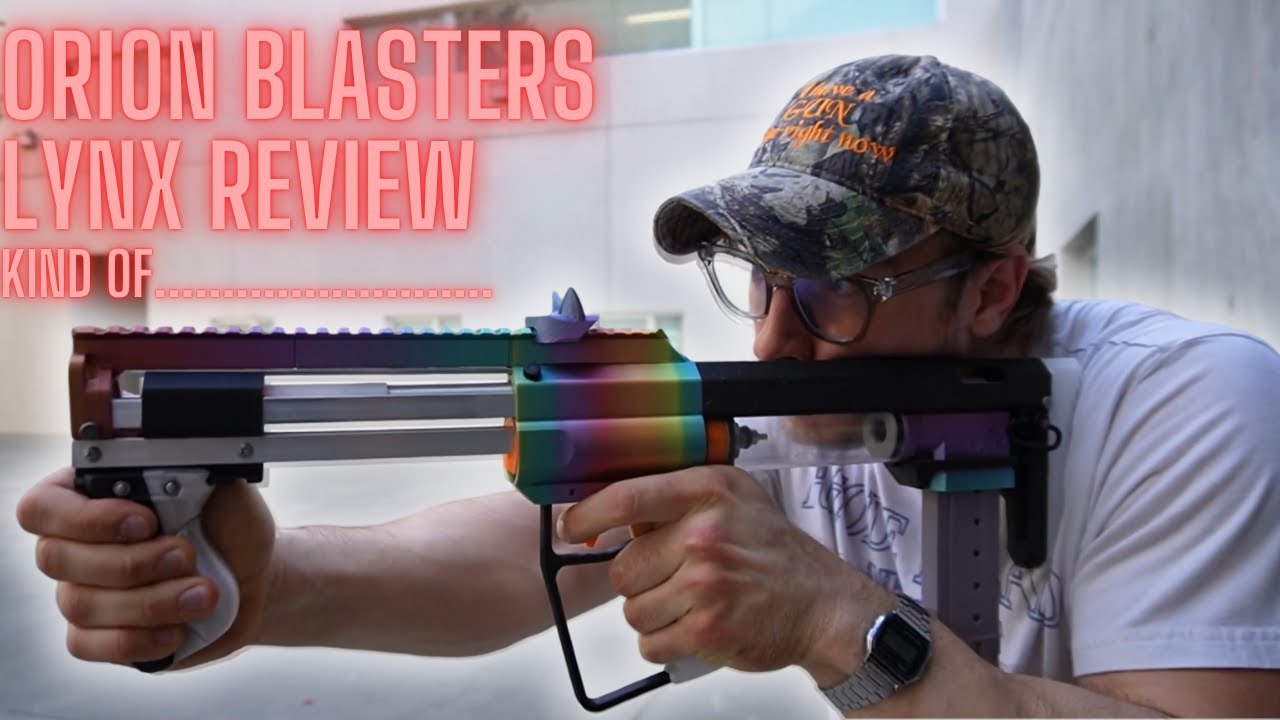 THE BEST NERF BULLPUP: ORION BLASTERS LYNX REVIEW