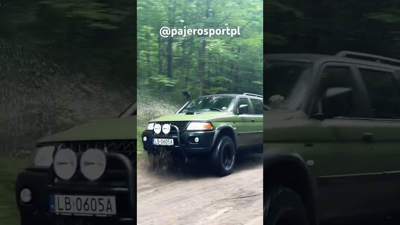 Mitsubishi Pajero Sport 🇵🇱 #offroad