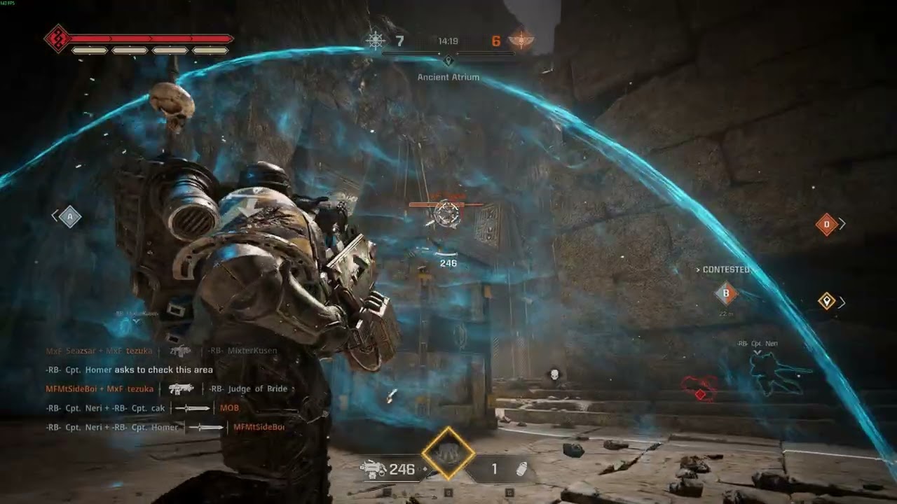 RB v MxF (Throne of skulls League game)