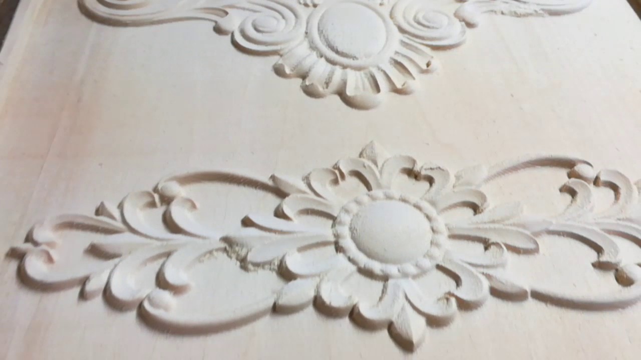 Gravare CNC Ornamente Lemn tei