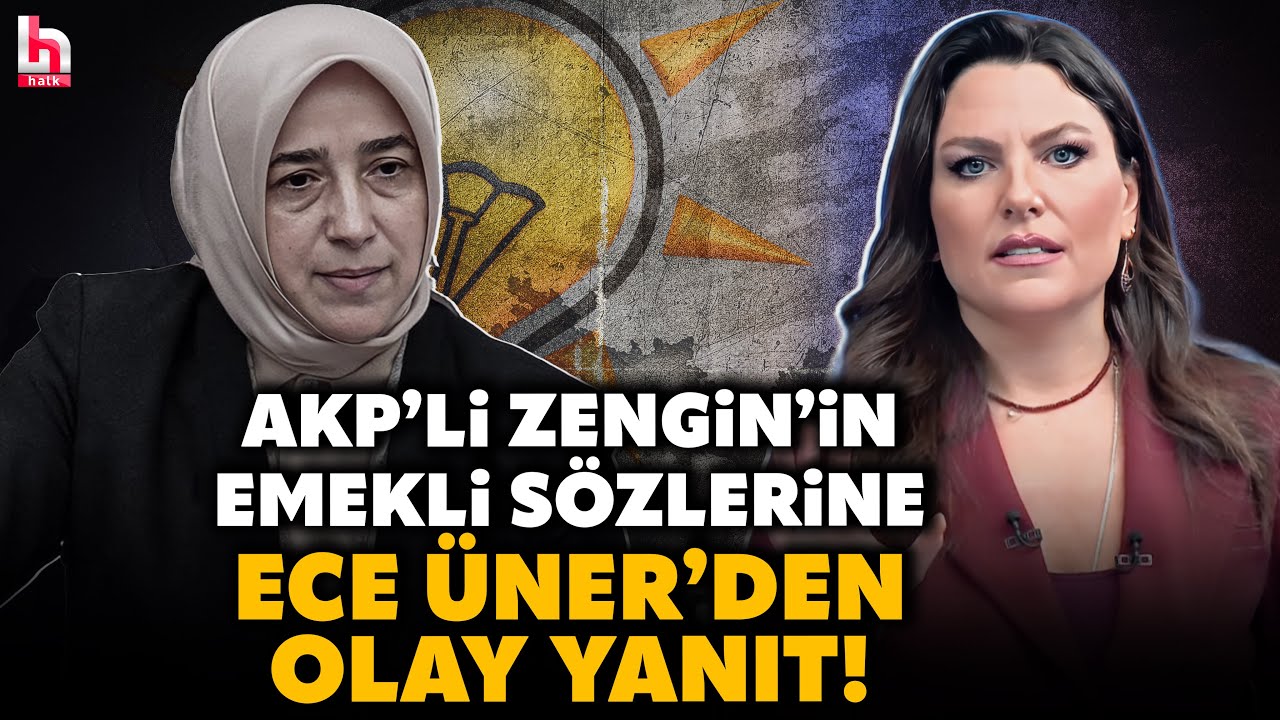 AKP'li Özlem Zengin'in emekli için 