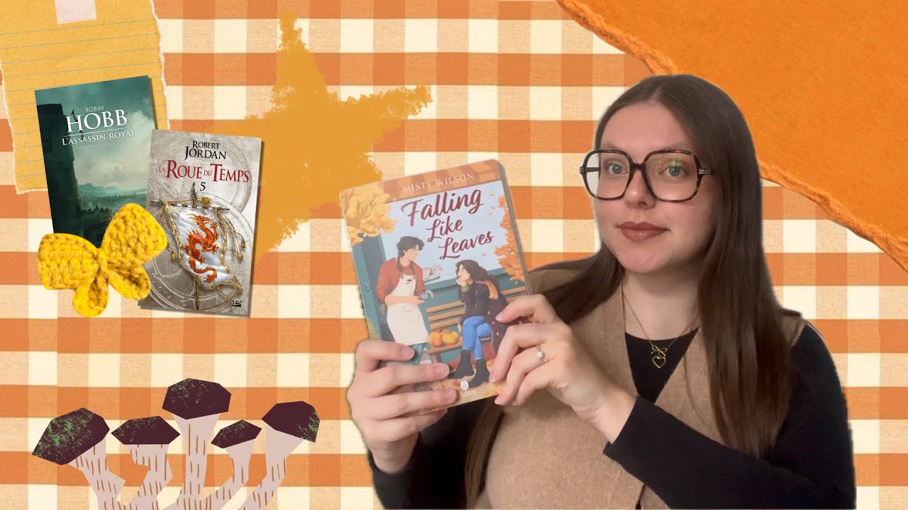 Weekly vlog : book unhaul, sagas de fantasy et romance d’automne 📚🧝🏼‍♀️🤎