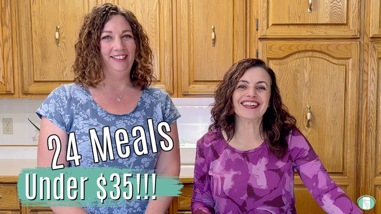 24 Meals for Under $35! | Budget Freezer Meals