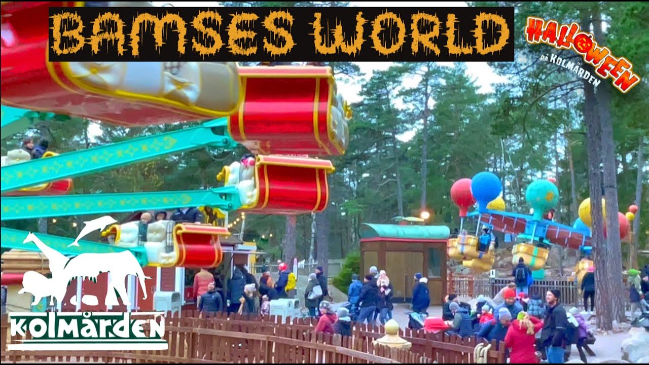 Bamses V&auml;rld -Halloween Kolm&aring;rden 2021 | Bamse world in Kolmarden Safari Park Sweden