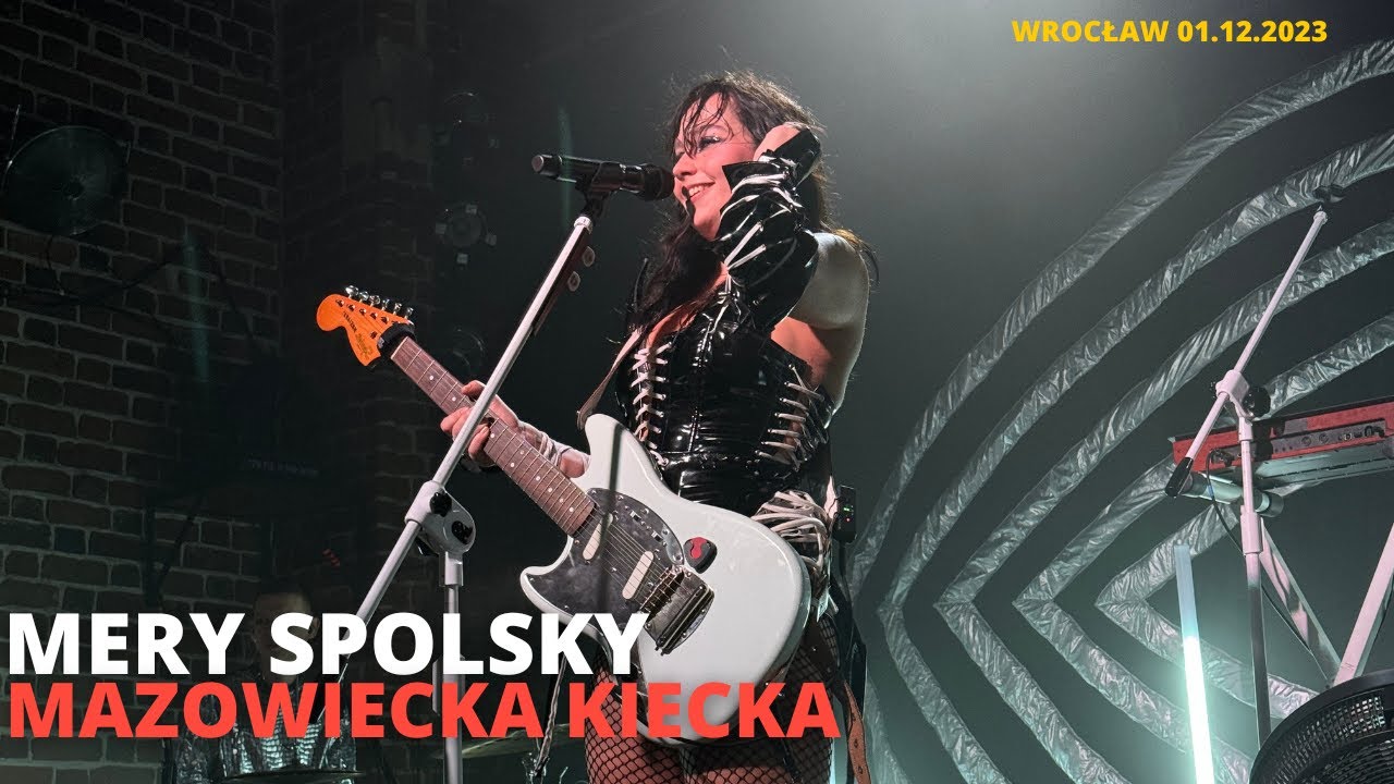 Mery Spolsky - MAZOWIECKA KIECKA  | Wrocław  01.12.2023 | 4K | EROTIK ERA TOUR 2023
