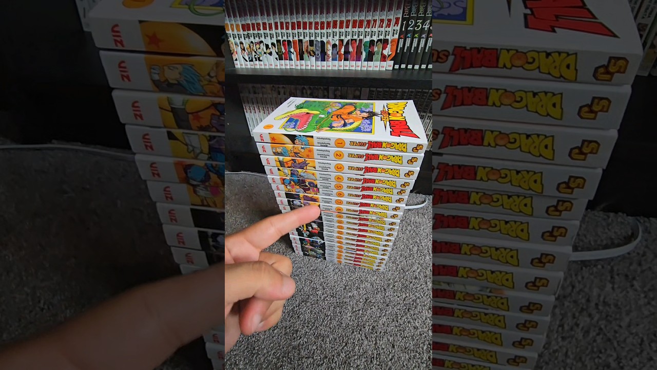 Lets SHELVE My Dragonball Super MANGA