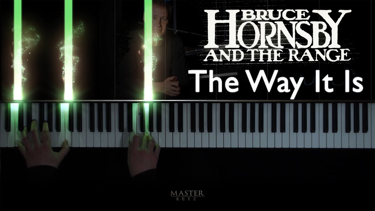 BRUCE HORNSBY - The Way it is. 1986 - Piano cover