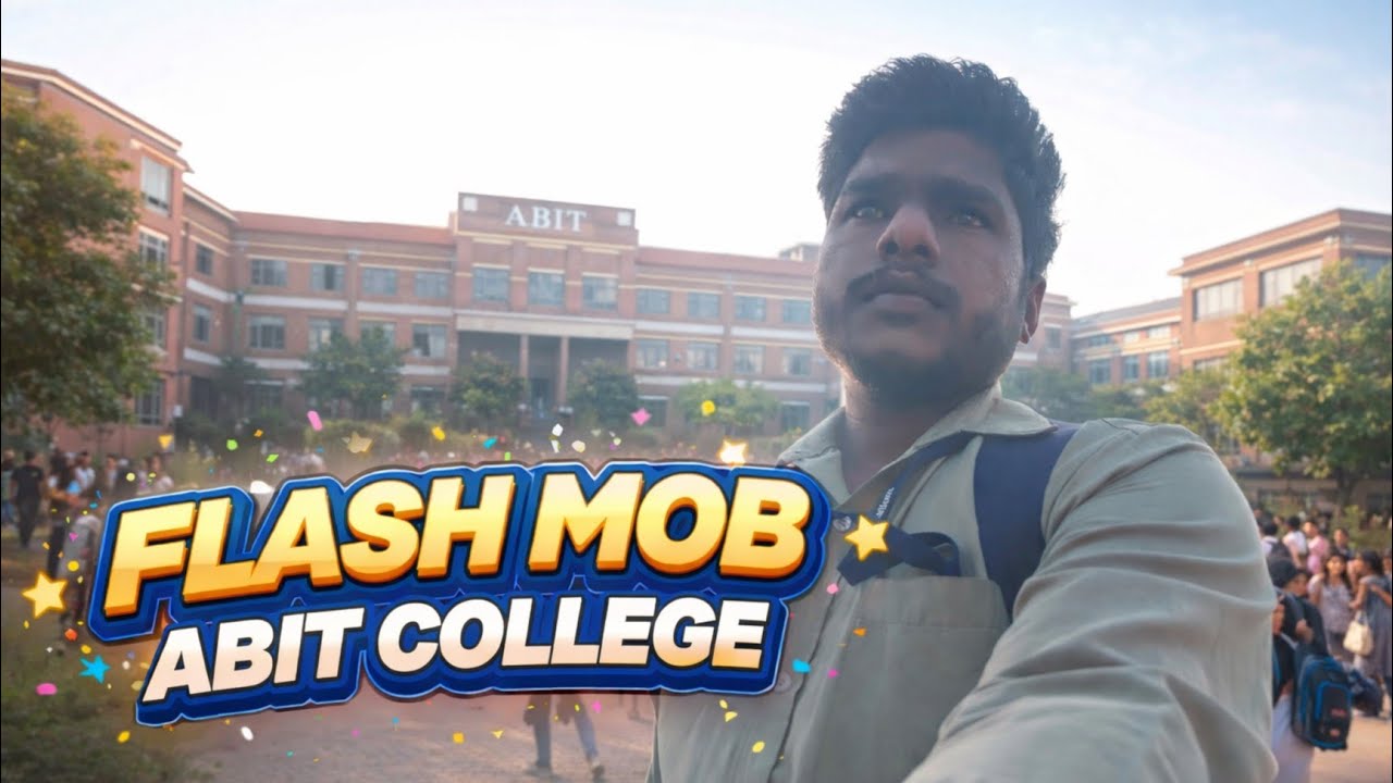 Flash Mob  // Ajay Binay Institute Of Technology // CUTTACK // Vlogs-21