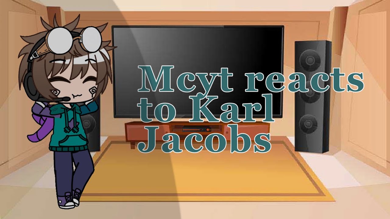 Mcyt+Quackity reacts to Karl Jacobs|Credits in desc|Warning: Glitch effects