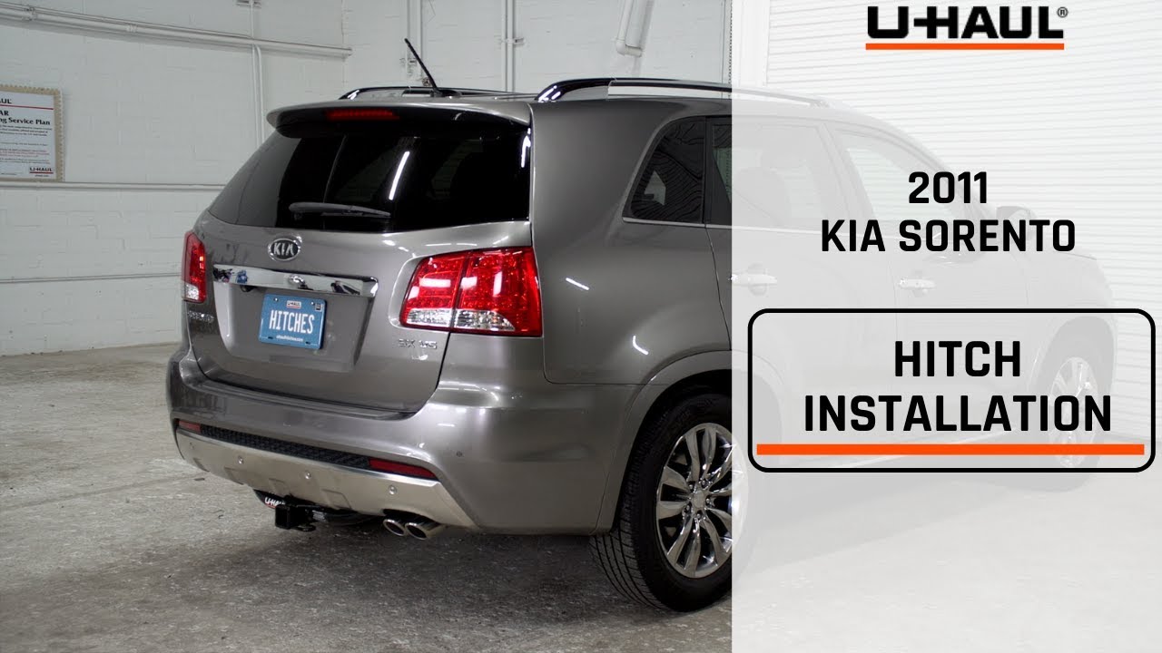2011 Kia Sorento Trailer Hitch Installation