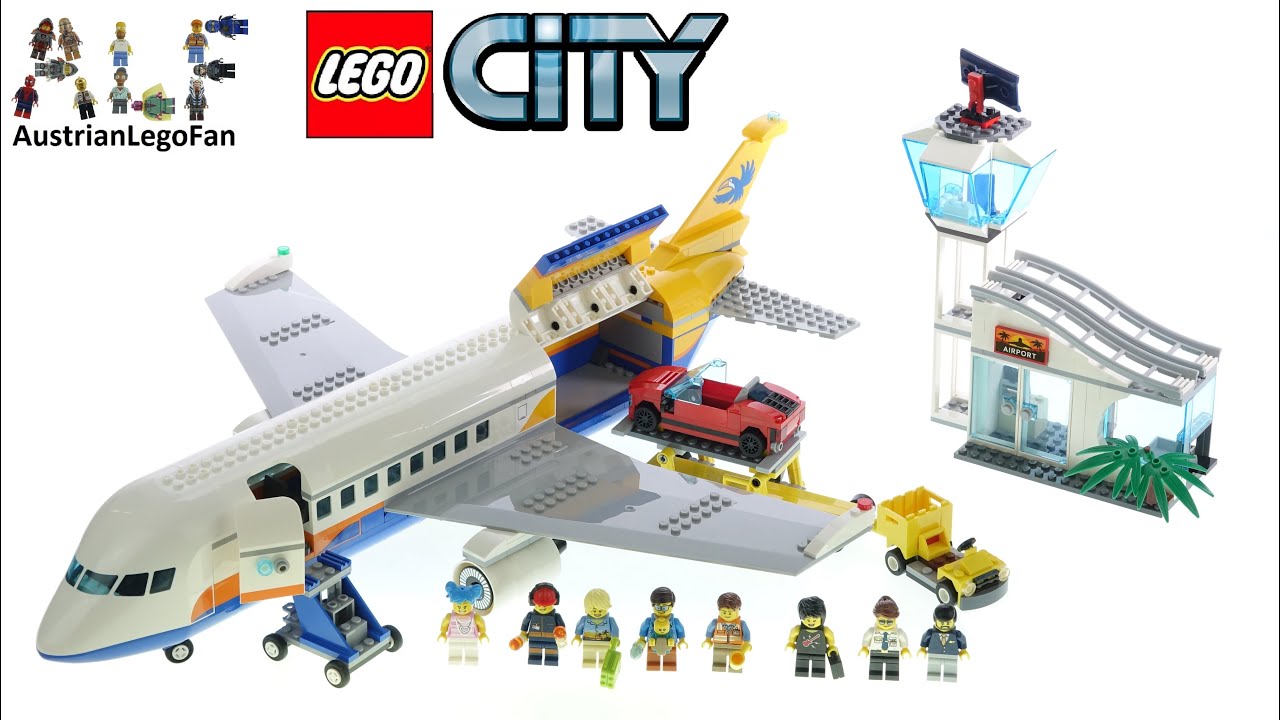 LEGO City 60262 Passenger Airplane - Lego Speed Build Review