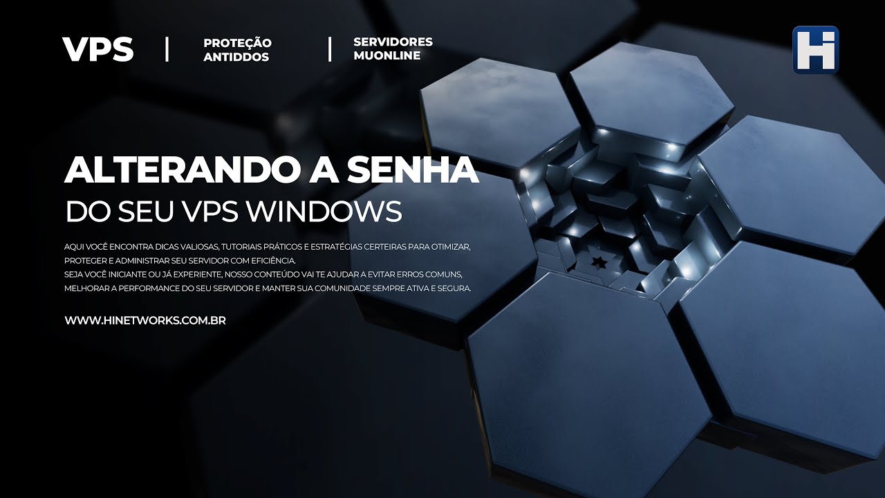 Alterando a Senha do VPS Windows - M&eacute;todo 1