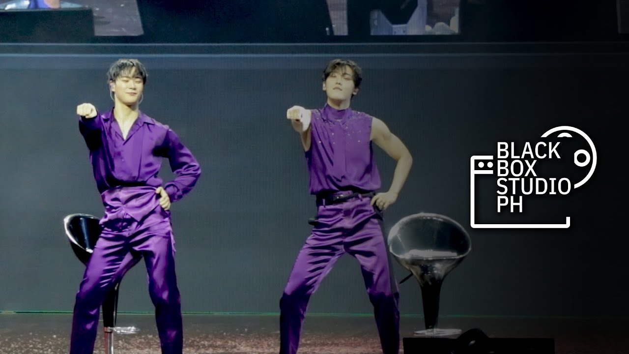 Moonbin and Sanha (ASTRO アストロ ) Ting Ting Tang Tang Dance Challenge at 'Diffussion' FANCON in Manila