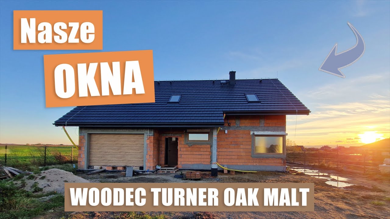OKNA PCV WOODEC TURNER OAK - Jakie wybraliśmy? Ile kosztowały? #Domatorzy #RaportZBudowy