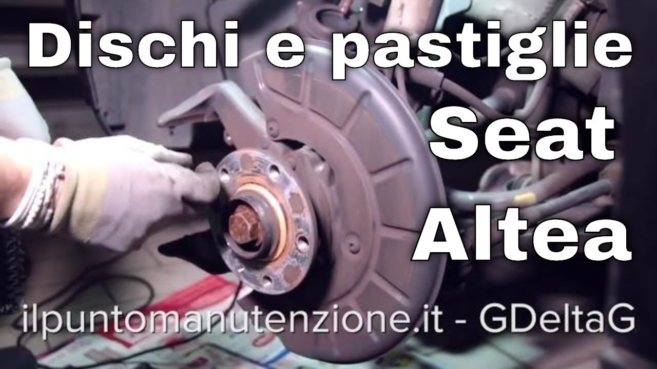Cambio dischi e pastiglie anteriori Seat Altea 1.6 2007