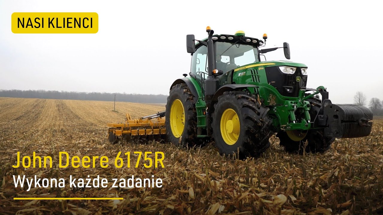John Deere 6175R z przekładnią AutoPowr I Nasi klienci I Wanicki Agro
