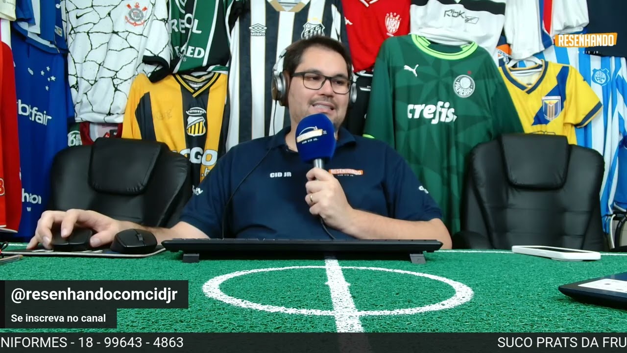 RESENHANDO #573 - BRASILEIRÃO PEGANDO FOGO! POLÊMICAS DA RODADA + TÊNIS E COPA DO MUNDO NO DEBATE
