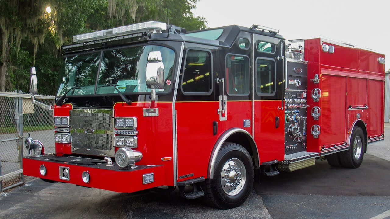 Walk Around of Newton Fire Department's Custom Rescue Pumper -SO144092