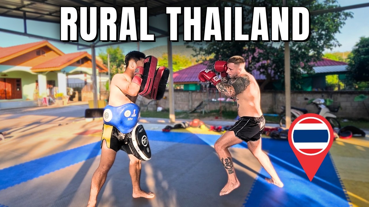 The Most Authentic Muay Thai Experience I’ve Ever Had 🇹🇭 (Rural Thailand)