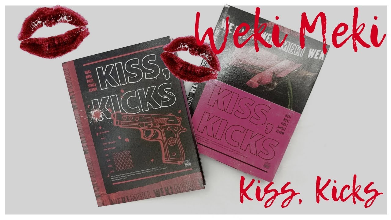 Weki Meki - kiss, kicks unboxing