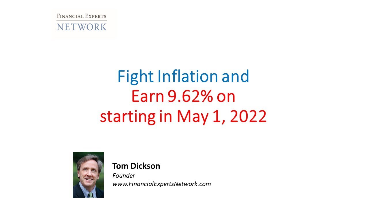 Breaking News: Earn 9.62% on Series I Bond starting May 2, 2022