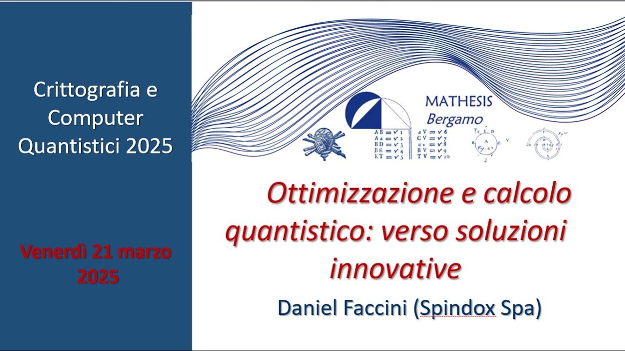Ottimizzazione e calcolo quantistico: verso soluzioni innovative