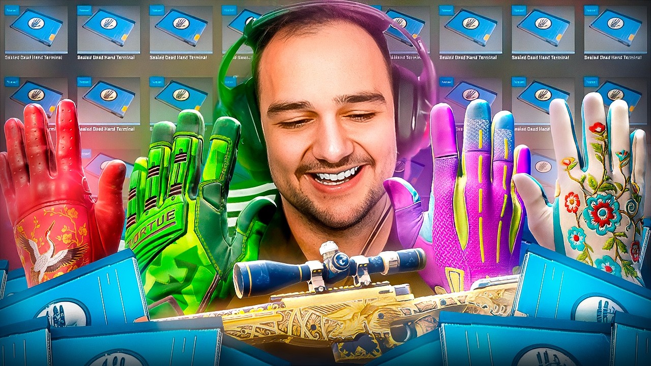 Abri 25 TERMINAIS em busca das novas LUVAS no CS:2 😱 ( Gastei mais de 3 MIL REAIS e deu nisso... )