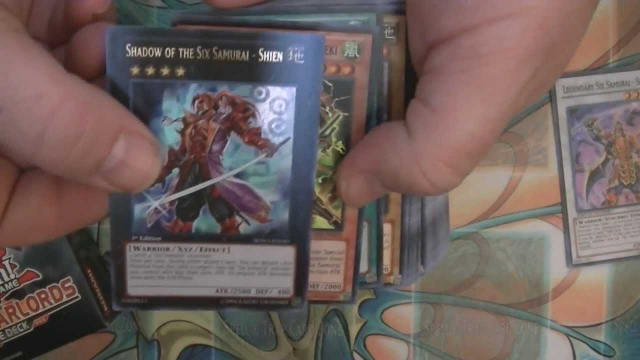 Building a Six Samurai Deck using the Structure Deck