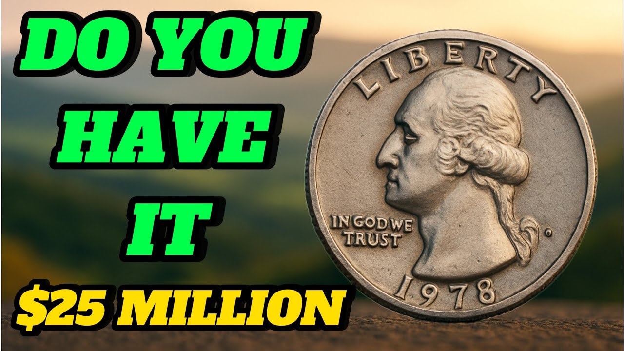 1978 Quarter Dollar Coin Worth BIG MONEY  Rare U.S Coin Value Revealed