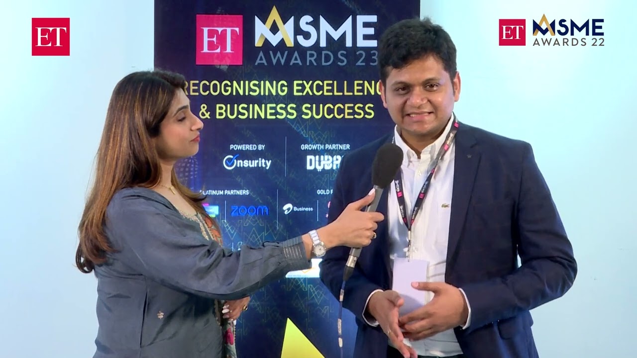 ET MSME Awards: Yogesh Agarwal shares his views at India's most influential MSME awards