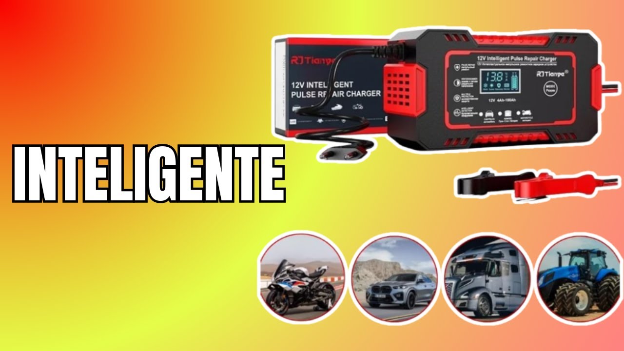 Carregador de Bateria Inteligente 12V: O herói escondido de quem tem carro, moto ou caminhão!